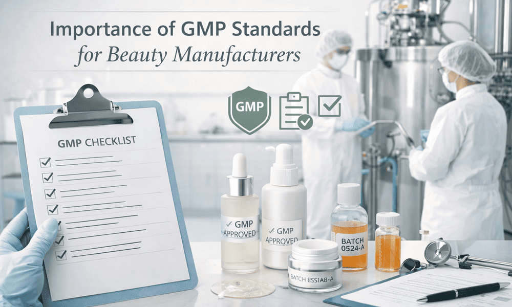 Importance of GMP Standards for Beauty Manufacturers